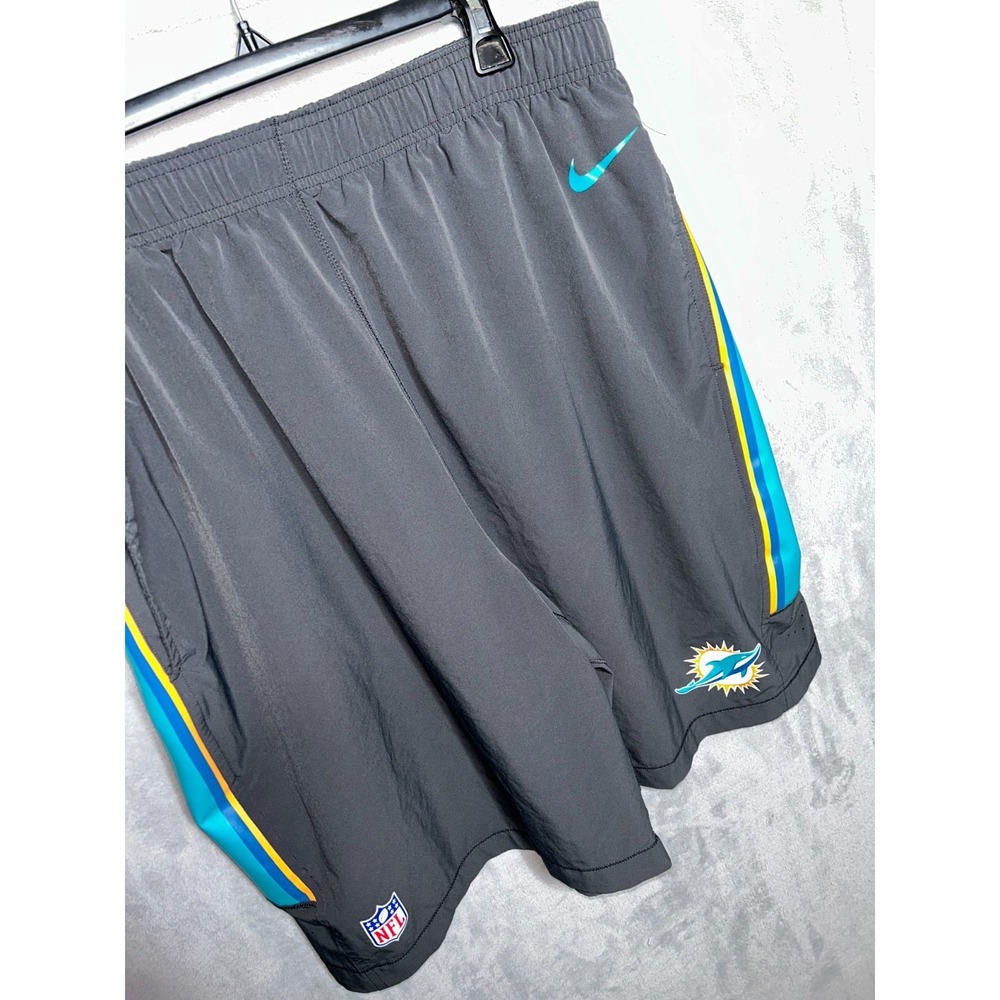Nike NFL Miami Dolphins Player Issued #80 Practice Shorts Men 3XL